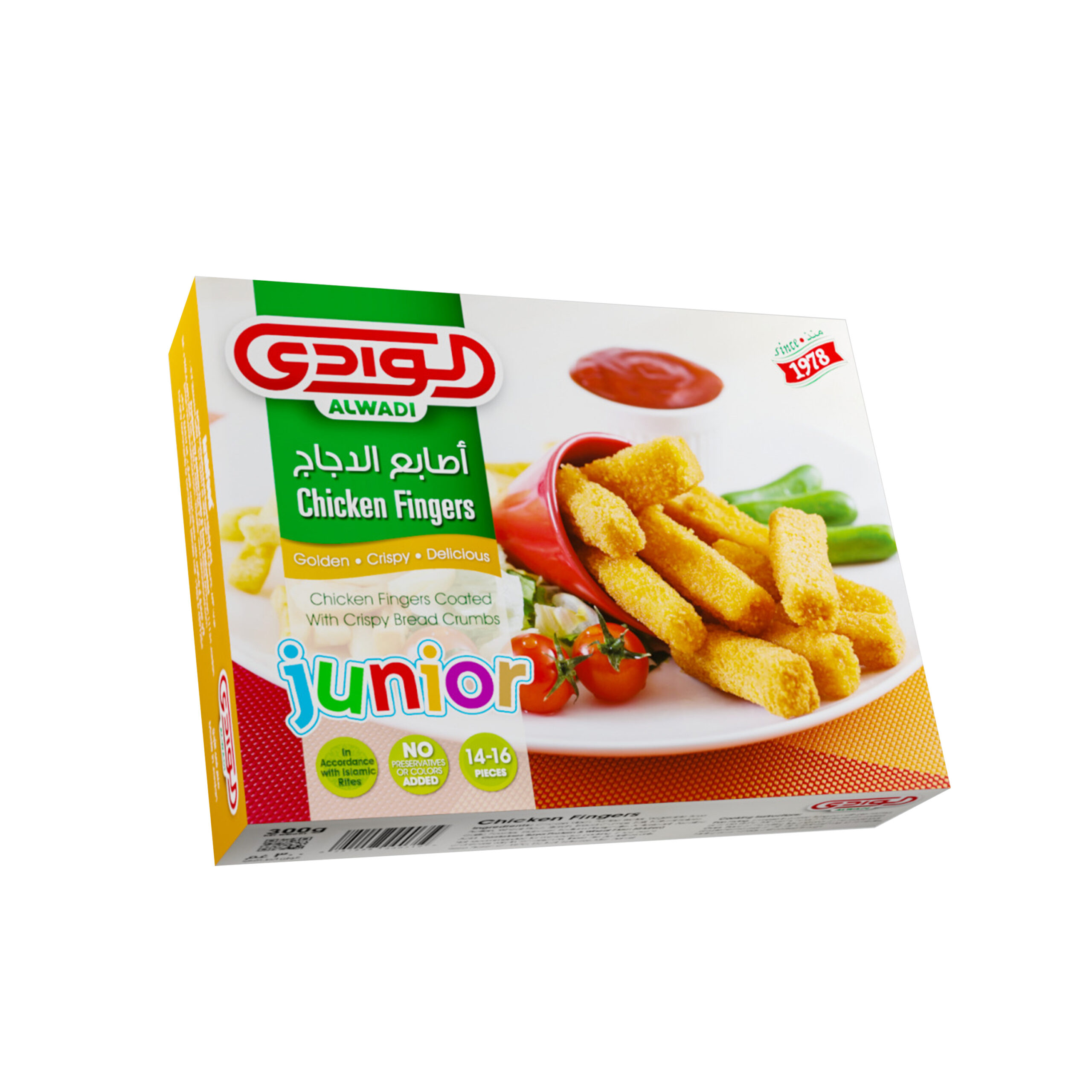 JUNIOR CHICKEN FINGERS 300 GM